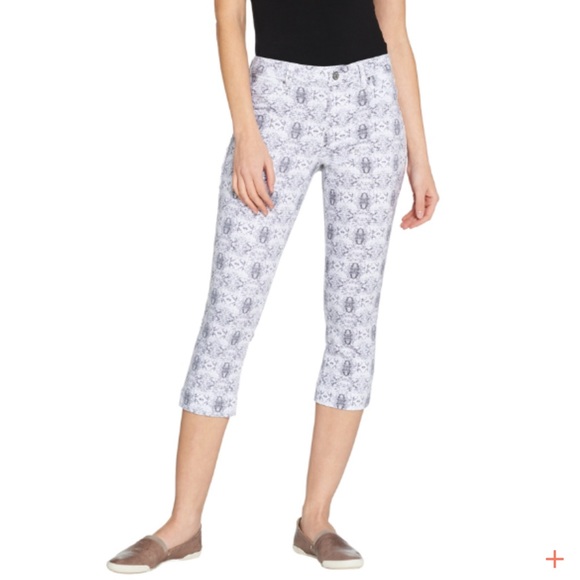 Laurie Felt Pants - Laurie Felt Capri Pull-On Jeans
